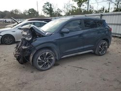 Salvage vehicles for parts for sale at auction: 2019 Hyundai Tucson Limited