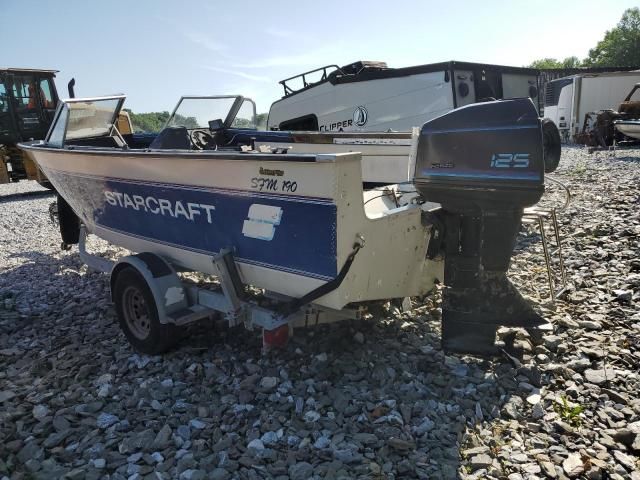 1991 Starcraft Boat With Trailer