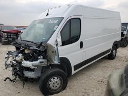 Salvage cars for sale at Haslet, TX auction: 2023 Dodge RAM Promaster 2500 2500 High
