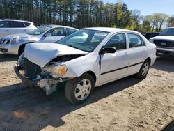 Salvage cars for sale from Copart North Billerica, MA: 2007 Toyota Corolla CE