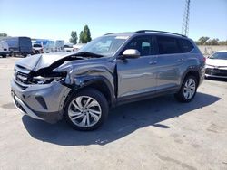 Salvage cars for sale at Hayward, CA auction: 2023 Volkswagen Atlas SE
