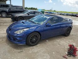 Salvage cars for sale from Copart West Palm Beach, FL: 2001 Toyota Celica GT