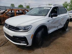 Salvage cars for sale from Copart Elgin, IL: 2021 Volkswagen Tiguan SE