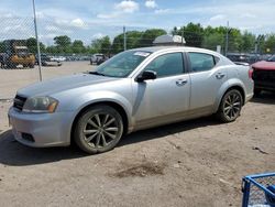 Salvage cars for sale at Chalfont, PA auction: 2014 Dodge Avenger SE