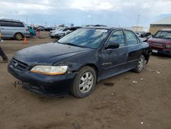 Salvage Cars with No Bids Yet For Sale at auction: 2001 Honda Accord EX