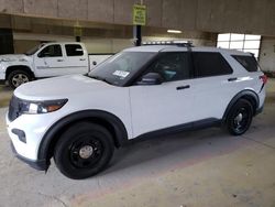 Salvage cars for sale from Copart Indianapolis, IN: 2021 Ford Explorer Police Interceptor