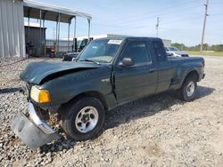 Salvage cars for sale from Copart Tifton, GA: 2003 Ford Ranger Super Cab