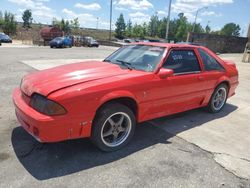 Salvage cars for sale from Copart Gaston, SC: 1990 Ford Mustang GT