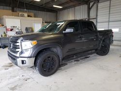 Toyota Tundra Crewmax sr5 salvage cars for sale: 2017 Toyota Tundra Crewmax SR5