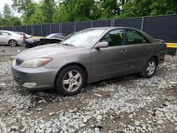 Salvage cars for sale from Copart Waldorf, MD: 2003 Toyota Camry LE