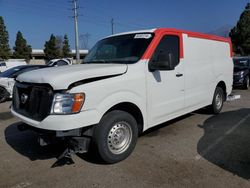 Salvage trucks for sale at Rancho Cucamonga, CA auction: 2015 Nissan NV 1500