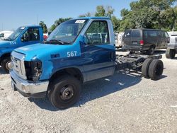 Salvage trucks for sale at Apopka, FL auction: 2018 Ford Econoline E350 Super Duty Cutaway Van