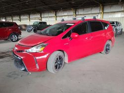 Salvage cars for sale from Copart Phoenix, AZ: 2015 Toyota Prius V