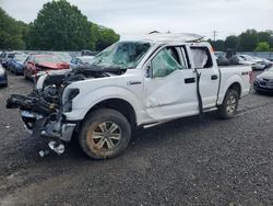 Salvage cars for sale at Mocksville, NC auction: 2015 Ford F150 Supercrew