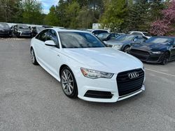 Salvage cars for sale at North Billerica, MA auction: 2018 Audi A6 Premium Plus