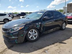 Salvage cars for sale from Copart Fredericksburg, VA: 2017 KIA Optima LX