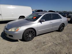 Salvage cars for sale at Antelope, CA auction: 2007 Honda Accord EX