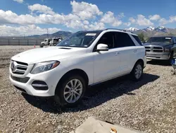 Mercedes-Benz salvage cars for sale: 2016 Mercedes-Benz GLE 300D 4matic