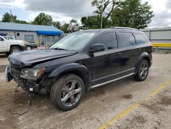 Salvage cars for sale from Copart Wichita, KS: 2016 Dodge Journey Crossroad