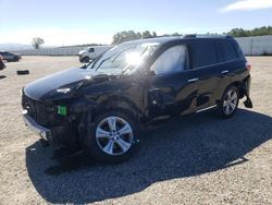 Salvage cars for sale at Anderson, CA auction: 2013 Toyota Highlander Limited