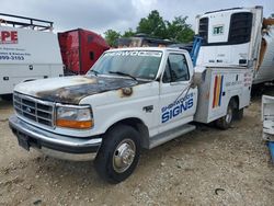 Salvage trucks for sale at Columbia, MO auction: 1997 Ford F350