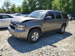 Salvage cars for sale at Waldorf, MD auction: 2013 Chevrolet Tahoe K1500 LT