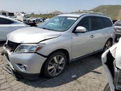 Salvage cars for sale at Colton, CA auction: 2015 Nissan Pathfinder S