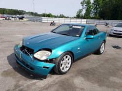 Salvage cars for sale at Dunn, NC auction: 1998 Mercedes-Benz SLK 230 Kompressor