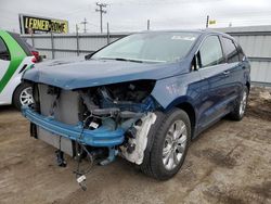 Salvage cars for sale at Chicago Heights, IL auction: 2020 Ford Edge Titanium