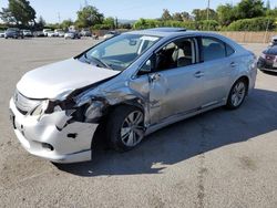Salvage cars for sale from Copart San Martin, CA: 2010 Lexus HS 250H