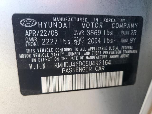 2008 Hyundai Elantra GLS