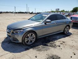 Salvage cars for sale from Copart Oklahoma City, OK: 2018 Mercedes-Benz C 300 4matic