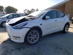 Salvage cars for sale at Hayward, CA auction: 2022 Tesla Model Y