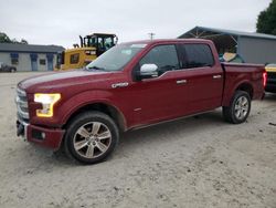 Salvage cars for sale from Copart Midway, FL: 2015 Ford F150 Supercrew