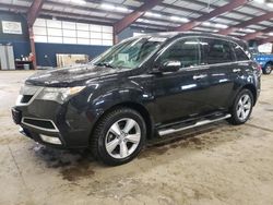 Salvage cars for sale at East Granby, CT auction: 2011 Acura MDX Technology