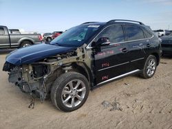 Salvage cars for sale at Amarillo, TX auction: 2012 Lexus RX 350