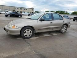 Salvage cars for sale from Copart Wilmer, TX: 2002 Chevrolet Cavalier LS