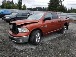 Salvage cars for sale from Copart Graham, WA: 2013 Dodge RAM 1500 SLT