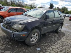 Salvage cars for sale at Portland, OR auction: 1999 Lexus RX 300
