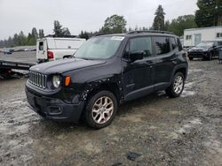 Jeep Renegade Latitude salvage cars for sale: 2018 Jeep Renegade Latitude