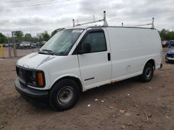 Salvage trucks for sale at Chalfont, PA auction: 2000 GMC Savana G2500