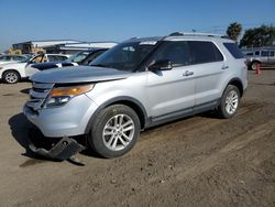 Salvage cars for sale from Copart San Diego, CA: 2015 Ford Explorer XLT
