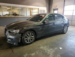 Salvage cars for sale at Sandston, VA auction: 2016 Infiniti Q50 Premium