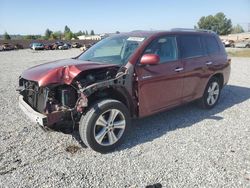 Salvage cars for sale from Copart Mentone, CA: 2010 Toyota Highlander Limited
