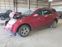 Salvage cars for sale at Des Moines, IA auction: 2015 Chevrolet Equinox LT