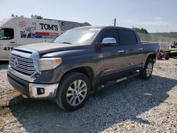 Toyota Tundra Crewmax Limited salvage cars for sale: 2014 Toyota Tundra Crewmax Limited
