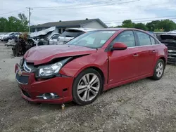 Salvage cars for sale at Conway, AR auction: 2013 Chevrolet Cruze LTZ