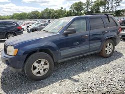 Salvage cars for sale at Byron, GA auction: 2005 Jeep Grand Cherokee Laredo