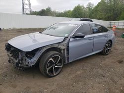 Honda Accord Sport salvage cars for sale: 2021 Honda Accord Sport