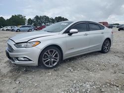 Salvage cars for sale at Loganville, GA auction: 2017 Ford Fusion SE Hybrid